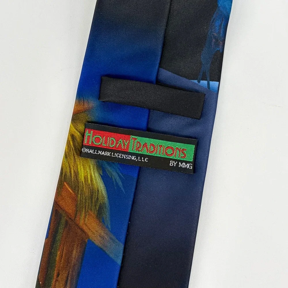 Holiday Traditions Necktie Nativity Scene Christmas Religious Hallmark Christian